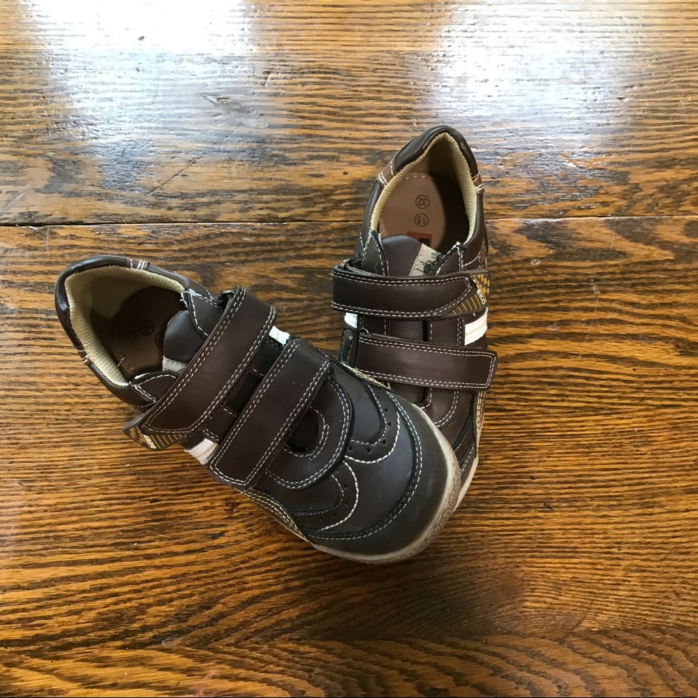 Little Boy’s Brown Loafers, Size 1.5, BKO by Belk